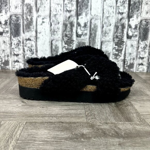 Papillio by Birkenstock Shoes - Papillio by Birkenstock Daytona Shearling Women size 9/Euro 40 Black Slip On